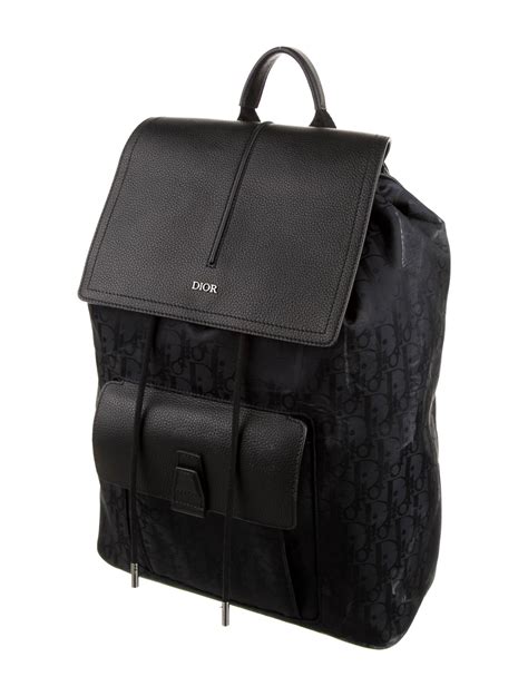 dior mens backpack|Dior oblique backpack.